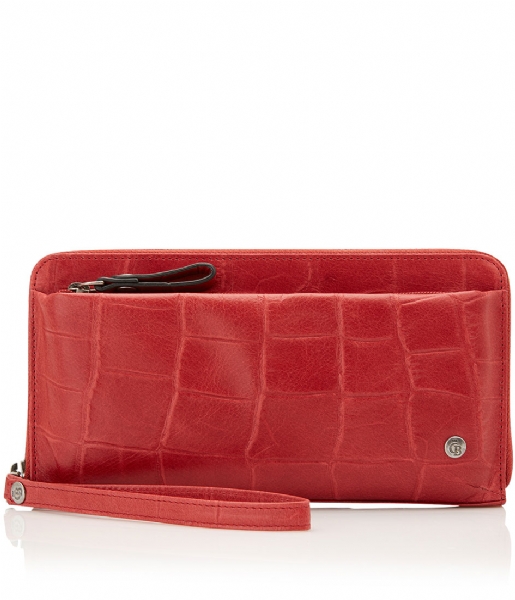 Castelijn & Beerens Zip wallet Cocco Smartphone Wallet Zip red